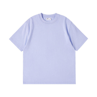 Maßgefertigte Großhandels-OEM Blanko Kurzarm-Shirts mit Anpassbarem Logo, Schweres Baumwollgewebe, Atmungsaktiv, Einfarbig Gefärbt, mit Löchern, Damen-Sommermode