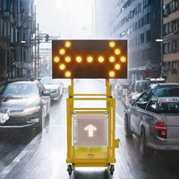 Feux de signalisation de signalisation routière à LED Hengxing Solar Arrow pour évacuation d'urgence, 1800x800mm, lampes clignotantes, barrière de circulation lumineuse