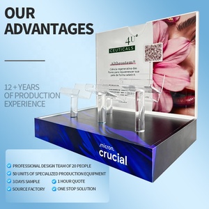 Support d'affichage cosmétique en acrylique moderne à motif personnalisé en usine, attrayant, pour comptoir de borne d'arcade - Product Image 2