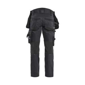 BLAKLADER - 197011499999C154 Pantalones artesanos en 2 vías elásticos Negro/Negro-PANTALÓN DE TRABAJO EAN 7330509951224 - Product Image 2