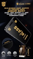 Offre Spéciale protecteur d'écran ESD OG protecteur d'écran en verre trempé antistatique pour iPhone 11 12 13 14 15 16 Pro Max XS XR Mini
