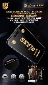 Gran oferta ESD OG Protector de pantalla de vidrio templado Protector de pantalla antiestático para <span class=keywords><strong>iPhone</strong></span> 11 12 13 14 15 16 Pro Max XS XR <span class=keywords><strong>Mini</strong></span> - Product Image 5