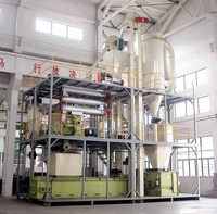 Garis lengkap 1-10t/h serbuk gergaji kayu pelet biomassa garis produksi ternak untuk babi