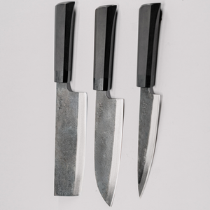 Fournisseur expérimenté, faible MOQ, ensemble de couteaux de cuisine standard de qualité supérieure en 3 pièces, personnalisable, longueur totale 274-303 mm - Product Image 6