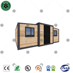 Maison préfabriquée extensible en kit, 2-3 chambres, construction rapide, villa en conteneur avec panneaux sandwich isolés - Product Image 2