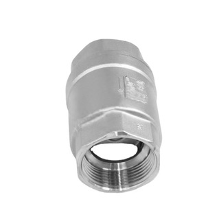 Válvula de retención de 6MM sin retorno de alta presión de acero inoxidable hembra SS304 1/4 3/4 1/8 para aire agua - Product Image 4