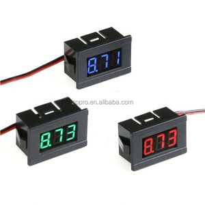 ZOPRO Model 09152 2-Wire DC 4.5V-30V Digital Voltage Meter Motorcycle <b>Battery</b> Car <b>Tester</b> Mini LED Display 0.36in/0.56'' 32x19mm - Product Image 6