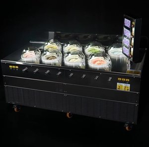 <span class=keywords><strong>Machine</strong></span> à glaces et sorbets professionnelle <span class=keywords><strong>PRO</strong></span> V8 Gelato Upgrade Shop Certifiée NSF Swirl Maker Pozzetti - Product Image 3