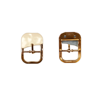 Boucles de lacets élégantes en alliage doré personnalisées de qualité supérieure, accessoires décoratifs pour chaussures décontractées et sabots pour femmes Rambo-zy 2,5-3,5 cm