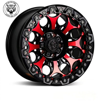 Jantes forgées 6x139.7 Race Line, jantes en alliage 4x4 tout-terrain, design Beadlock pour Tundra/HiluxF-150/Bronco/Prado/Navara/Sierra