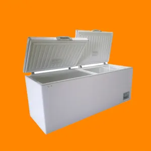 Commercial 2 Door Negative Temperature Home Meat Seafood Fridge Top Freezer Refrigerators