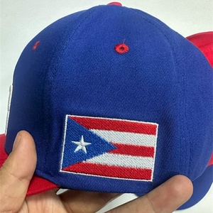Cappello da Baseball <span class=keywords><strong>PR</strong></span> Porto Rico Personalizzato di Alta Qualità con Ricamo, Regolabile, Design Originale, Cappellino Snapback per Uomo, Vendita all'Ingrosso - Product Image 5