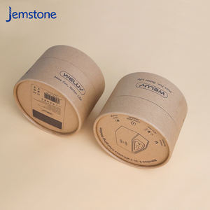 Biodegradable Wireless Charging Phone Accessories Cardboard Tube Packaging Candle Cylinder <b>Box</b> Packaging Tea Paper Tube - Product Image 5