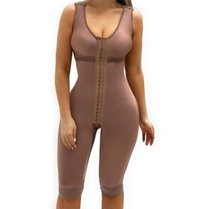 Fajas colombien ceinture taille formateur bout à bout Shapewear femmes ventre contrôle Shaper avant crochets <span class=keywords><strong>gaine</strong></span> minceur plat Shapewear - Product Image 3
