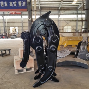 Agarre de madera para excavadora de alta eficacia para excavadora, agarre de acero hidráulico, gancho de agarre mecánico para gato, <span class=keywords><strong>Hitachi</strong></span> komatsu - Product Image 2