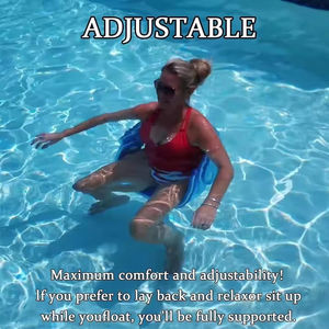 Silla Flotante Plegable LM para Niños y Adultos, Reclinable, No Inflable, de TPE, Accesorios para Natación - Product Image 3