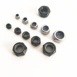 Écrous autobloquants hexagonaux en acier inoxydable 304 ou en acier DIN985 <span class=keywords><strong>M2</strong></span> <span class=keywords><strong>M2</strong></span>.5 M3 M4 M5 M6 M7 M8 M10 M12, écrou de blocage, écrou à insertion - Product Image 5