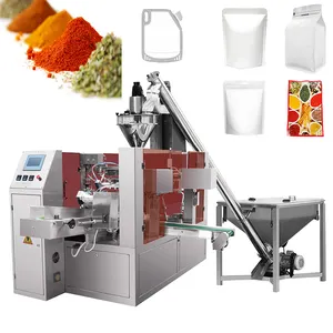 Premade bag automatic onion mushroom cumin carrot custard powder fill packing machine