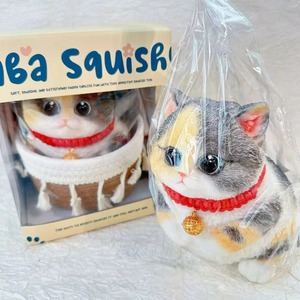 ของเล่นบีบแมวน่ารัก ทำจากซิลิโคน วาดลายด้วยมือ รุ่นใหม่ ปี 2025 สุดฮิต บรรเทาความเครียด สำหรับเด็กและผู้ใหญ่ - Product Image 3