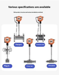 OEM desteklenen paslanmaz çelik akış ölçer sıvı gaz hava sıvı orta su/yağ ölçümü çeşitli uygulamalar için - Product Image 6