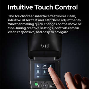 Flash pour appareil photo Godox <span class=keywords><strong>V1</strong></span> Mid TTL HSS Speedlite pour Canon Nikon <span class=keywords><strong>Sony</strong></span> - Product Image 5