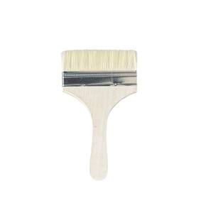 Pinceau industriel à poils naturels doux et fibres synthétiques pour peinture murale, colle pour <span class=keywords><strong>barbecue</strong></span>, nettoyage domestique, manche en bois/plastique - Product Image 3