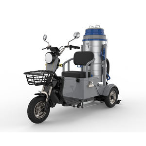 Aspirador de Pó Industrial Elétrico com Bateria, Aspirador Industrial de Três Rodas, Aspirador de Pó Úmido e Seco de 80L - Product Image 4