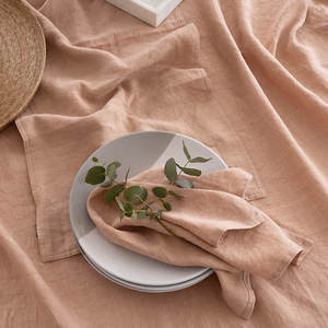 Tovaglia Personalizzata Fatta a Mano in Lino, <span class=keywords><strong>Copritavolo</strong></span> per Eventi, Feste e Casa, Tovagliolo da Tavola <span class=keywords><strong>Moderno</strong></span> all'Ingrosso - Product Image 1