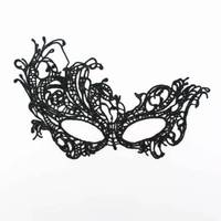 Masque pour les yeux en dentelle pour femmes noires, masques de fête, bal de promo, Halloween, Costumes vénitiens, masques de fête