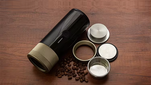 Máy pha cà phê chuyên nghiệp PCM04A - Máy pha cà phê di động loại mới, sử dụng cà phê bột 18-20g - Product Image 6