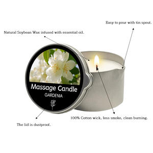 Evoduck Luxe Détente Huile Essentielle Boîte Métal Spa Corporel Naturel Petite Huile de Massage Bougie Parfumée pour Femme Crème Mains - Product Image 5