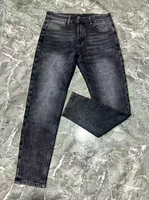 Pantalones Casuales de Hombre, Corte Recto, Color Sólido, Cintura Alta, Tela Vaquera, para Invierno, Uso Diario, Negocios, Aire Libre y Vacaciones