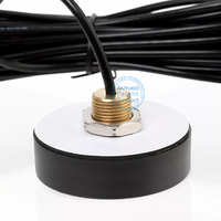 Antenne WiFi extérieure longue portée de type champignon, étanche, connecteur vertical, 2,4 GHz, gain 3-5 dBi, câble RG174, vente en gros