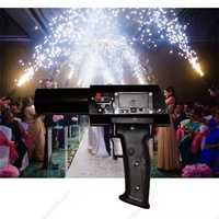 Système de tir à étincelle de feu d'artifice de fontaine de scène de fête d'allumage à main Machine de mariage pistolet à froid pyrotechnique Pyro Mini tireur de feu
