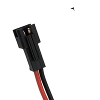 كابل توصيل JST SM بطول 15 سم، ذكر/أنثى، بغلاف PVC، موصل نحاسي مطلي بالقصدير، لتوصيلات LED الإلكترونية