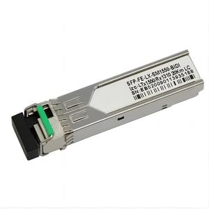 Nhà máy OEM <span class=keywords><strong>SFP</strong></span> mô-đun bidi 1G <span class=keywords><strong>SFP</strong></span> <span class=keywords><strong>20km</strong></span> duy nhất chế độ quang học mô-đun 3km <span class=keywords><strong>20km</strong></span> 40km 80km 120km 160Km cho viễn thông - Product Image 1