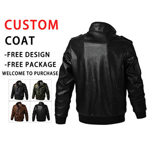 Veste de <span class=keywords><strong>moto</strong></span> tactique en cuir coupe-vent personnalisée à col montant longue en toile pour hommes pour le printemps et l'automne pour une utilisation confortable - Product Image 4