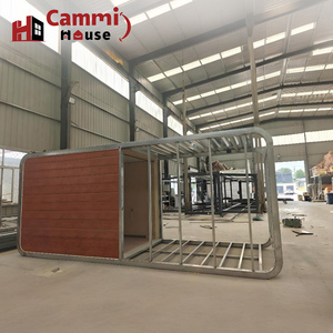 Cammi House Prefabricado Tiny Haus Space Capsule House Casa móvil frente a <span class=keywords><strong>la</strong></span> <span class=keywords><strong>playa</strong></span> Casa desmontable Apple Cabin House para parques Villas - Product Image 1