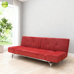 <strong>Cheap</strong> Simple Folding <strong>Sofa</strong> <strong>Bed</strong> Save Space Small <strong>2</strong> <strong>Seater</strong> Living Room <strong>Sofa</strong> Convertible Sleeper Futon <strong>Sofa</strong> <strong>Bed</strong> With Metal Leg B9201 - Product Image 4