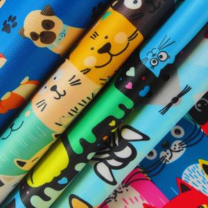 Tejido satinado extra ancho <span class=keywords><strong>de</strong></span> poliéster estampado Oxford 210D - Product Image 4