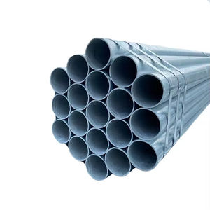 Tuyau d'eau en acier rond galvanisé à chaud ERW pour l'utilisation de l'huile et des structures avec service de pliage - Product Image 3