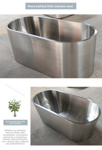 Vasca da Bagno Fredda Autoportante in Acciaio Inox 304 Personalizzata ODM per Recupero Sportivo e Impacchi Freddi, Design Moderno e Minimalista - Product Image 4