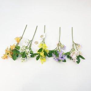 Rama Artificial de <span class=keywords><strong>Murraya</strong></span> <span class=keywords><strong>Paniculata</strong></span>, Flor Artificial de Jazmín Naranja, Flor Artificial de Naranja Falsa para Decoración del Hogar, Sala de Estar, Arreglos Florales para Bodas - Product Image 1