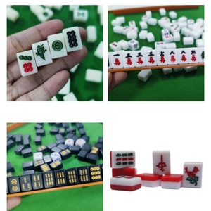 Juego de Mahjong en Miniatura, Diseño Compacto y Portátil, Disponible en Stock, Ideal para Viajes, Actividades al Aire Libre y Entretenimiento Familiar - Product Image 6