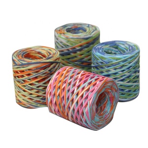 Trung Quốc nhiều màu giấy <span class=keywords><strong>twine</strong></span> Raffia chuỗi Ribbon DIY Craft phong cách cho hoa bó Hoa Quà Tặng đóng gói thể thao giải trí sản phẩm - Product Image 3