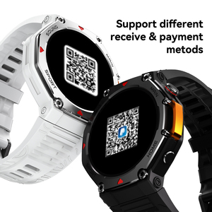 Smartwatch MA31 con Schermo TFT Touch, Android, Monitoraggio del Sonno, Chiamate BT, NFC, 360*360 1.43'', 5ATM, Contacalorie, WhatsApp - Product Image 2