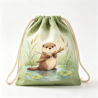Sac à cordon en toile résistant à l'usure, logo personnalisé, grande capacité, sac à dos de rangement recyclable, sac de sport pour l'extérieur et la gym