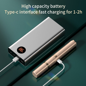 Recourbe-cils 2 en 1 bon marché en or rose Tondeuse à sourcils à chauffage rapide Recourbe-cils <span class=keywords><strong>chauffants</strong></span> - Product Image 6