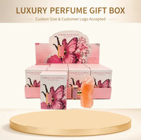Boîte cadeau Xingyi, écologique, réutilisable, en carton imprimé rose, coffret cadeau de parfum, flacon de parfum, boîtes de parfum pour femmes