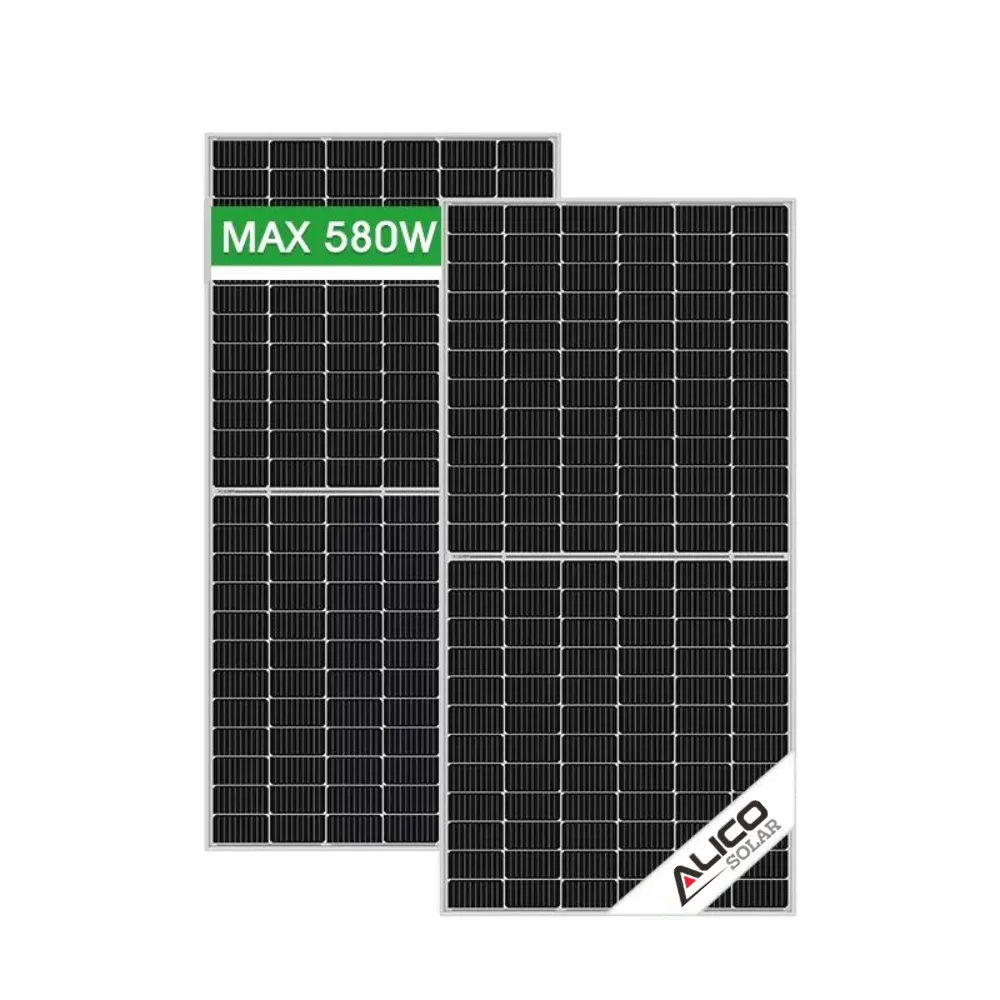 Alico Solar panel 9bb 6bb Perc Mono Solar panel Preis 550w 560w 575w 580w Solar Photovoltaik panel mit CE TÜV